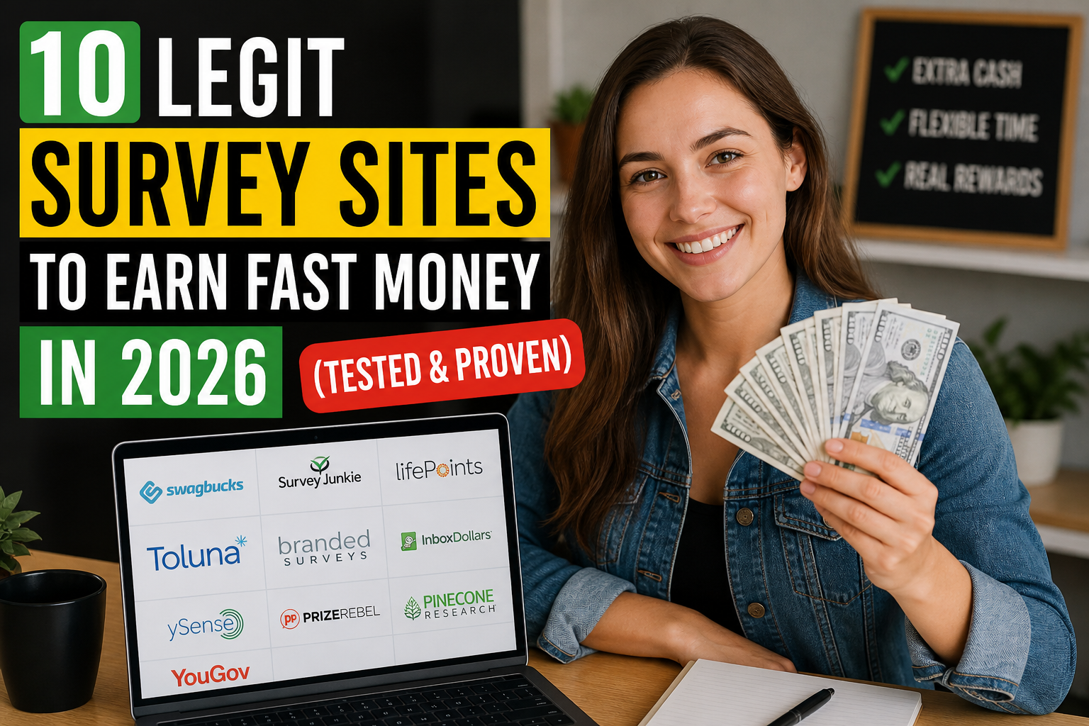 Legit Survey Sites to Earn Fast Money