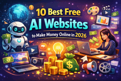 10 Best free AI Websites to Make Money Online in 2026