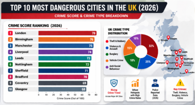 Dangerous Cities in the UK